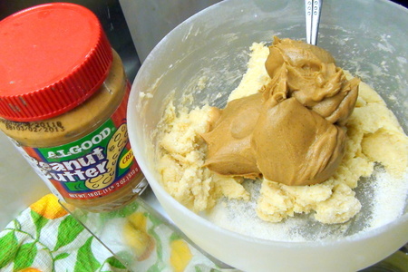 Печенье с арахисовым маслом: шаг 1