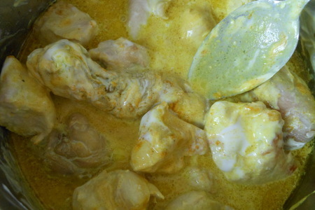 Пряный цыпленок с кардамоном в сливочном соусе: шаг 5