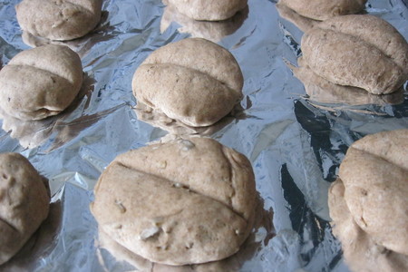 Ржаные хлебные булочки с тмином: шаг 4