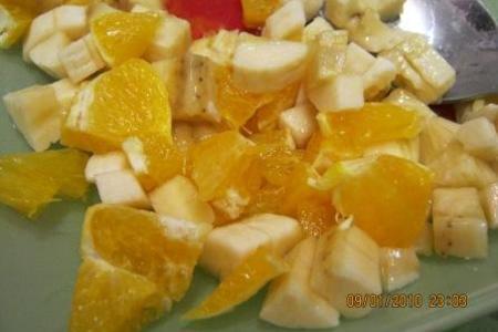 Пирожки с бананами и апельсинами (для любителей необычного вкуса): шаг 6
