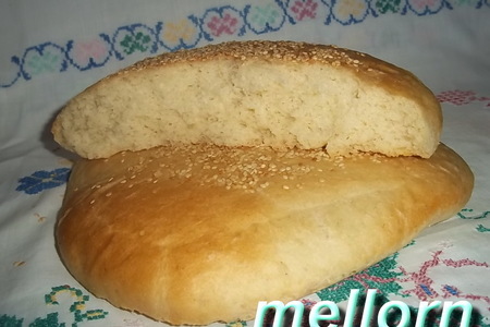Тунисский хлеб на манке: шаг 6