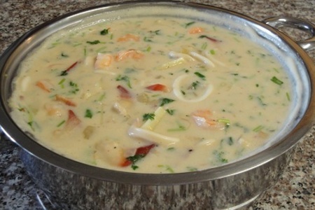 Морской крем суп: шаг 7