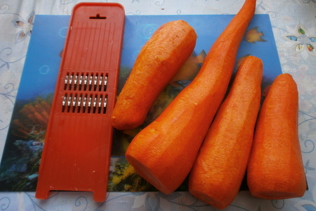Салат из моркови по-корейски: шаг 1