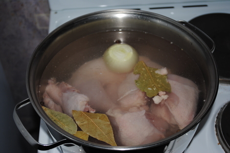 Куриный суп с домашней лапшой: шаг 2