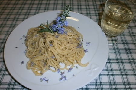 Спагетти с соусом из розмарина: шаг 2