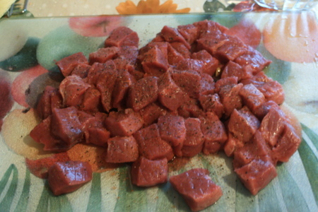 Мясо с ароматом тыквы и овощами: шаг 4