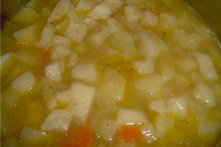 Суп пюре из сельдерея: шаг 2