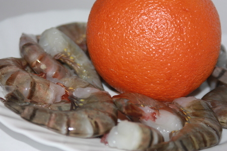 Мальтальяти с креветками в сливочно-цитрусовом соусе. для маши.: шаг 4