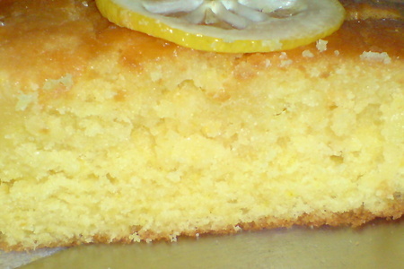 Влажный лимонный пирог: шаг 9