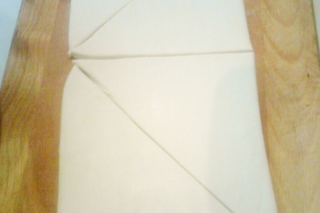 Слоёные конвертики с печенью: шаг 5