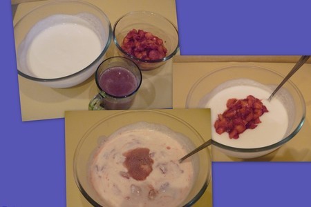 Сливочно-йогуртовый десерт: шаг 8