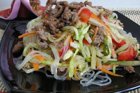 Китайский салат.: фото шаг 6