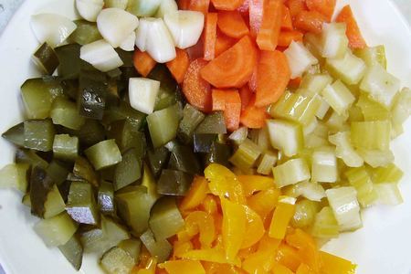 Солянка из маринованных овощей: шаг 5