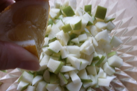 Хрустящий зелёный салат с анисовой ноткой  в союзе с сыровяленным подкапченным окороком: шаг 4