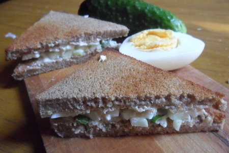 Сэндвич с яичным салатом: шаг 6