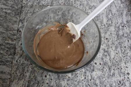 Шоколадный делис с соленой карамелью: шаг 5