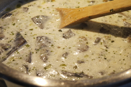 Сырно-грибной суп: шаг 8