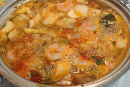 Остро-кислый суп tom yam: шаг 6