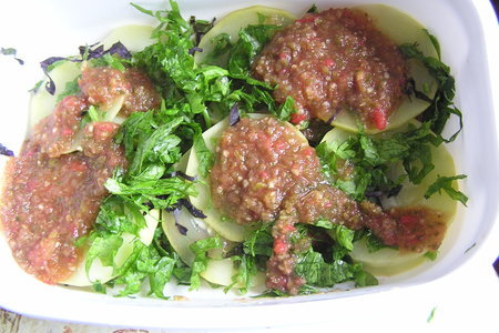 Салат из кабачков «горлопаны зеленые!»: шаг 5
