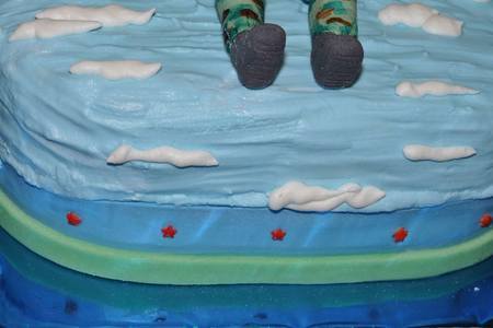 Торт "за вдв"" + фотосессия торта "карета для принцессы ренаты": шаг 14