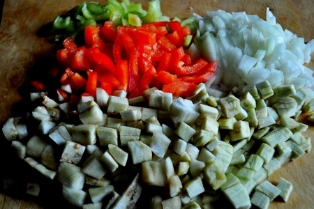 Суп куриный с рисом и  сезонными овощами или суп из "топора" для фм.: шаг 3