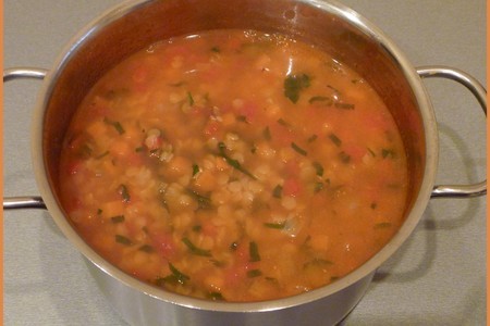 Суп с чечевицей по-мароккански: шаг 5