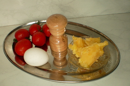 Чыгыртма с помидорами и яйцом: шаг 1