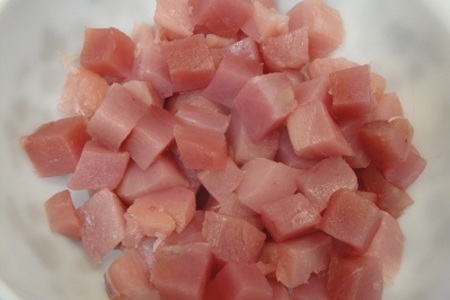 Свежий тунец с авокадо под устричным соусом: шаг 3