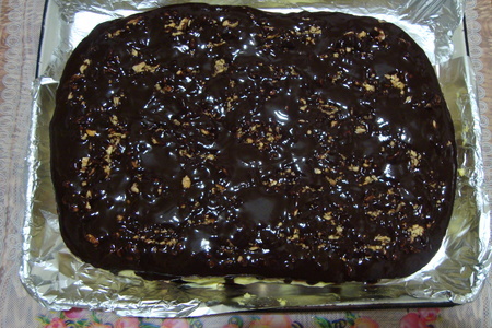 Торт  "медово-шоколадный": шаг 8