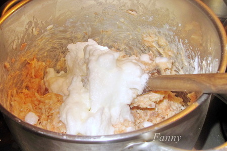 Пудинг из копченой рыбы с рисом: шаг 6
