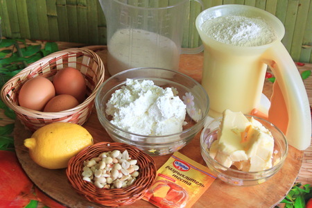 Творожный кекс с арахисом и лимонной цедрой: шаг 1