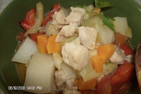 Курица с овощами "лето": шаг 8
