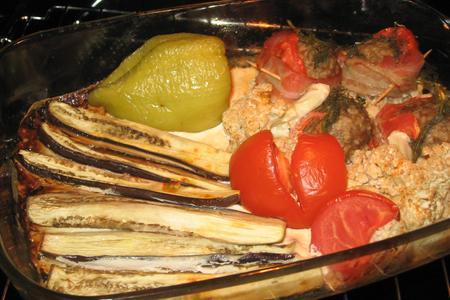 "лето" - салат из печёных овощей по-болгарски: шаг 2