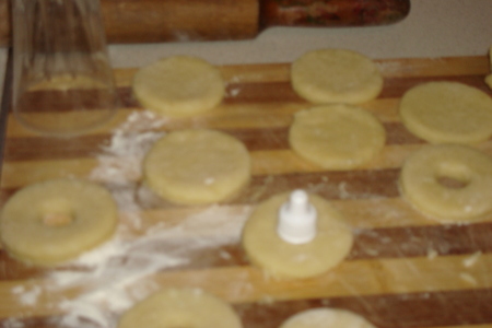 Сладкие сырные колечки: шаг 4