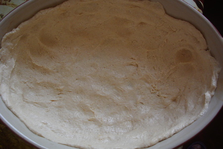 Сырный пирог с копченой кетой: шаг 2