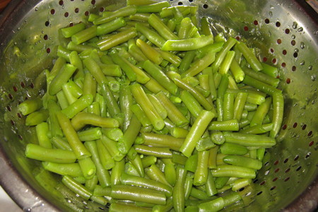 Салат из курицы, зеленой фасоли и риса: шаг 5