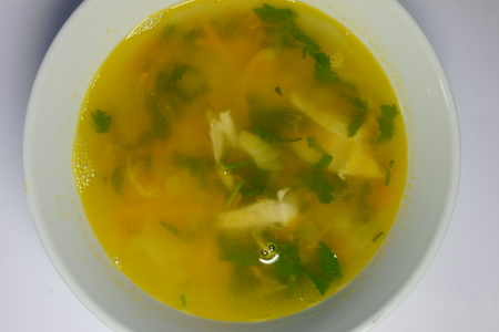 Куриный суп с красной чечевицей: шаг 3