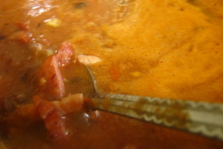 Острый томатно-фасолевый суп: шаг 10