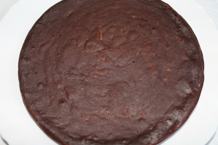 Шоколадный торт из гороха с кремом из черимойи: шаг 3