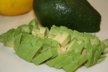 Паста- салат из авокадо с нутом.: шаг 2