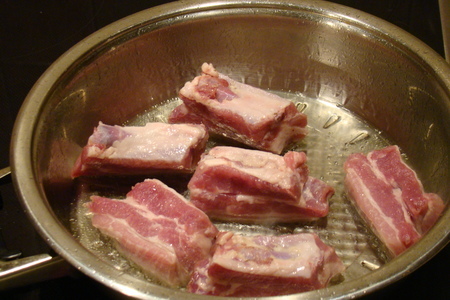 Тушеные свиные ребрышки для kitchenaid: шаг 3