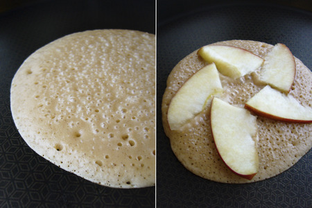 Американский pancakes с яблочным конфитюром : шаг 6