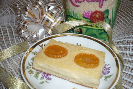Творожно-сметанный пирог с абрикосами: шаг 10