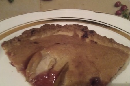 Яблочный пирог с брусничным конфитюром: шаг 8