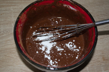 Шоколадный мини тортик: шаг 4