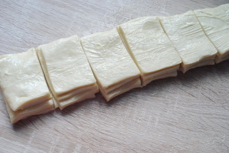 «веера»-американские масляные роллы (фм хлебный): шаг 8