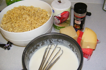 Макароны с сыром с соусом бешамель-модерн: шаг 6