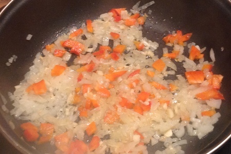 Рис по-китайски с курицей и креветками.: шаг 2