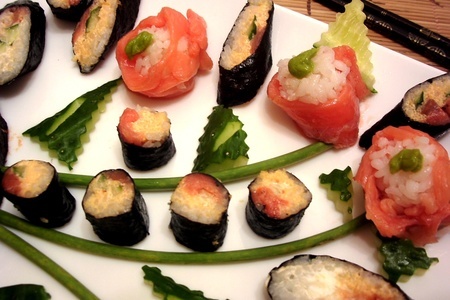 Суши-салат «любимый букет»: шаг 18