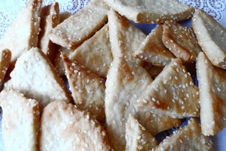 Солёные печенья (крекеры): шаг 4